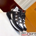Louis Vuitton Run Away Sneaker 1A4WNQ Monogram Canvas White Black
