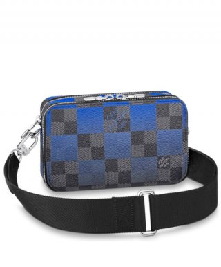 Louis Vuitton Alpha Wearable Wallet N60414 Dark Blue Louis Vuitton Alpha Wearable Wallet N60414 Dark Blue