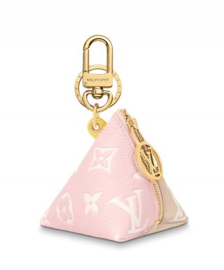 Louis Vuitton Berlingot Bag Charm And Key Holder Pink