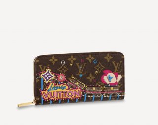 Louis Vuitton Christmas Zippy Wallet in Monogram Canvas M69750 Bag