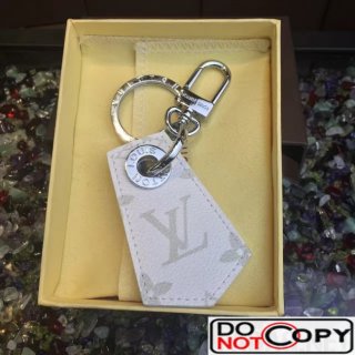 Louis Vuitton Enchppes Key Holder White Monogram Canvas and Leather