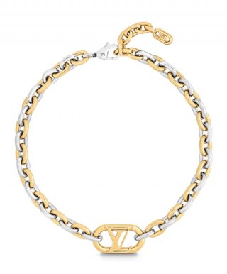 Louis Vuitton Everyday Chain LV Necklace M00593 Golden