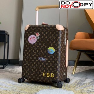 Louis Vuitton Flamingo Horizon 55 Luggage Travel Bag in Monogram Canvas