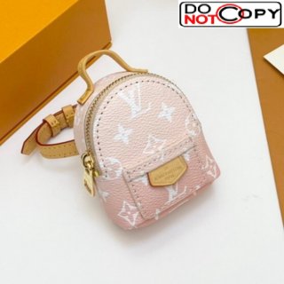 Louis Vuitton Gradient Monogram Canvas Mini Wrist Backpack Bag Pink