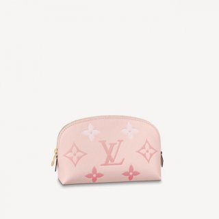 Louis Vuitton Gradient Monogram Leather Cosmetic Pouch M80502 Pink bag