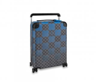 Louis Vuitton Horizon 55 Luggage Travel Bag in Blue Damier Graphite Canvas N20021