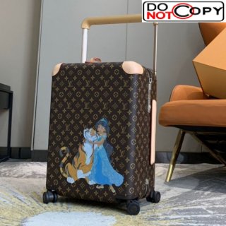 Louis Vuitton Jasmine Horizon 55 Luggage Travel Bag in Monogram Canvas