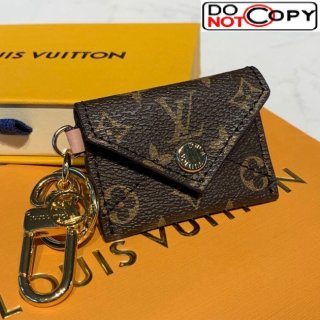 Louis Vuitton Kirigami Pouch Bag Charm and Key Holder Brown Monogram Canvas