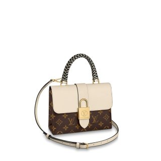 Louis Vuitton Locky BB Top Handle Bag in Monogram and Calfskin M45155 bag