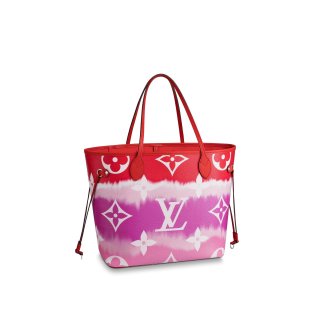 Louis Vuitton LV Escale Neverfull MM Bag M45127 Red Bag