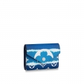Louis Vuitton Monogram canvas LV Escale Victorine Wallet M69112 Blue bag