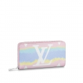 Louis Vuitton Monogram canvas LV Escale Zippy Wallet M69110 Pink bag