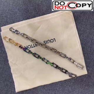 Louis Vuitton Monogram Colors Chain Bracelet M68242