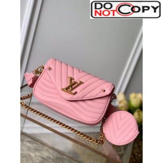 Louis Vuitton Multi Pochette New Wave Shoulder Bag M56468 Pink Bag