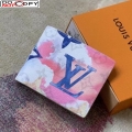 Louis Vuitton Multiple Wallet in Monogram Watercolor Multicolor Canvas M80458 bag