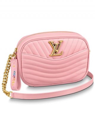 Louis Vuitton New Wave Camera Bag M53682 pink bag