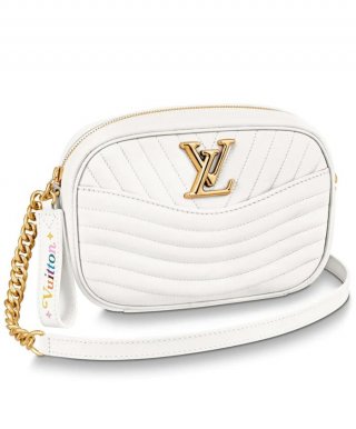 Louis Vuitton New Wave Camera Bag M53682 white bag