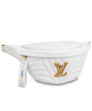 Louis Vuitton New Wave Camera Bag M53750 white bag