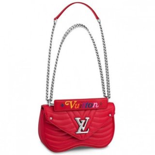 Louis Vuitton Red New Wave Chain Bag MM M51943 bag