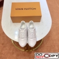 Louis Vuitton Run Away Sneaker in White Silk Calfskin