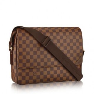Louis Vuitton Shelton MM Bag Damier Ebene N41149 bag