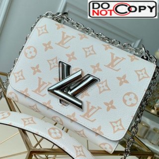 Louis Vuitton Twist PM in Monogram Leather M50332 White bag