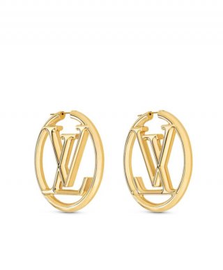 Louis Vuitton Women's Louise Hoop GM Earrings
