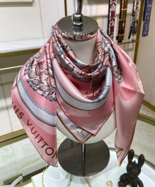 Louis Vuitton Women's Precious Dragon Silk Square 90 08