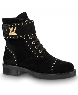 Louis Vuitton Womens Wonderland Ranger Boot 1A4G18 Black