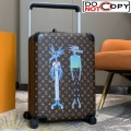 Louis Vuitton Zoom with Friends Horizon 55 Luggage Travel Bag in Monogram Canvas bag
