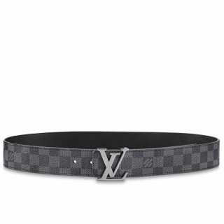 Louis Vuitton LV Initiales 40MM Reversible Belt Damier Graphite M0213Q