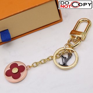 Louis Vuitton Flash Flower Bag Charm and Key Holder Gold/Silver/Red
